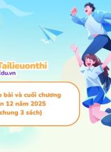 Bộ đề thi theo bài và cuối chương môn Toán 12 năm 2025 (Dùng chung 3 sách)